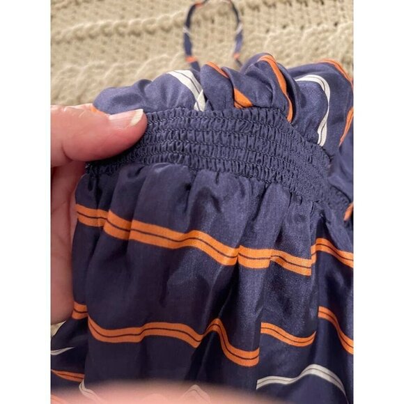 Vintage Heritage 1989 Women's sz Small Striped Silk Dress - Picture 6 of 6